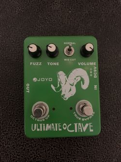 Joyo Ultimate Octave Fuzz Pedal