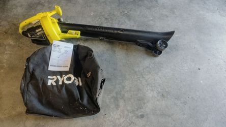 Ryobi 40V Vac Attack Cordless Battery Leaf Vacuum/Mulcher (Tool Only) # RY40405