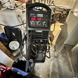 Mig Welder With Multiple Accessories 