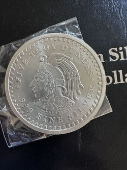 Silver Coin Aztec