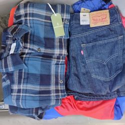 Levi's 34-30 & Jacket L 