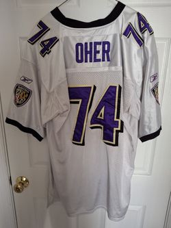 Baltimore Ravens Oher 74 Adult Size 54 Nfl Football Jersey 