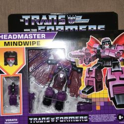 Transformers G1 Headmasters Mindwipe 