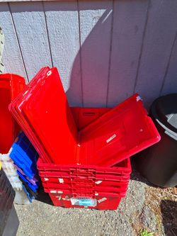 Red totes