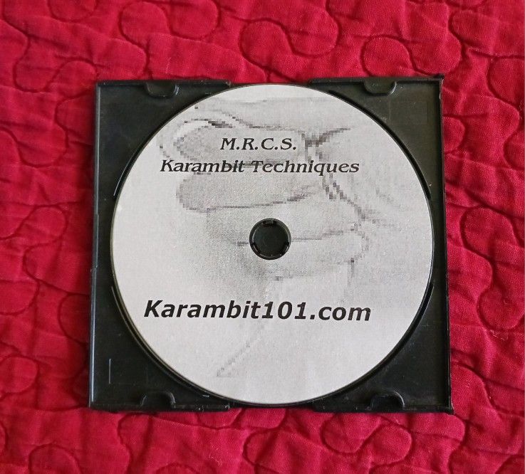 Karambit Training Knife Instruction DVD Video Pencak Silat MMA