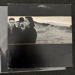 U2 The Joshua Tree 1987 Vinyl Record 