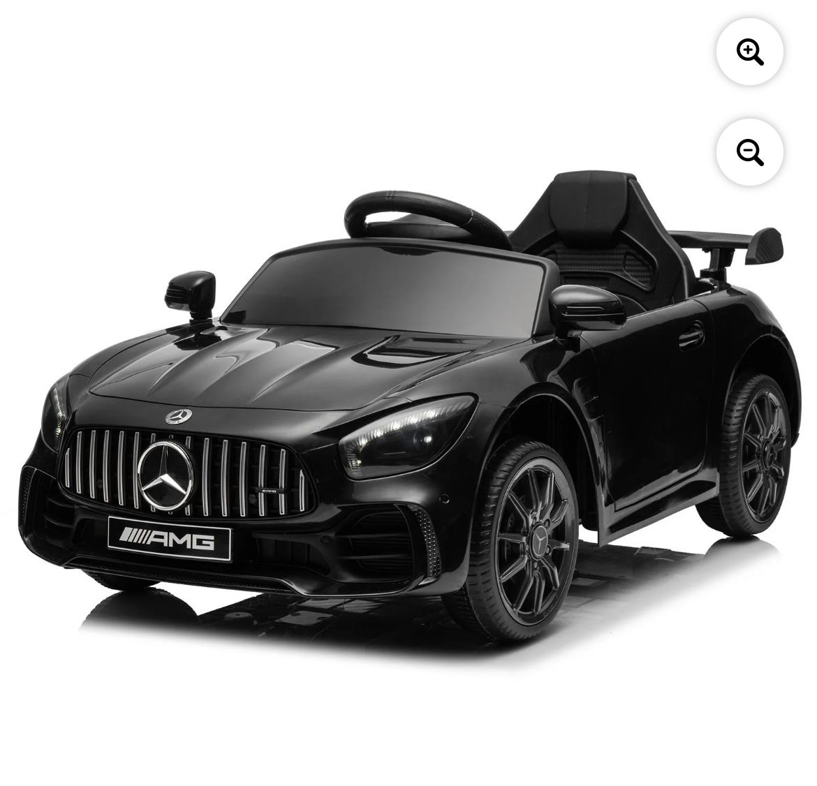 NEW in Box Black Mercedes-Benz Electric Ride on Car Toy for Kids w/Remote 