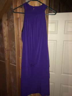 Rich Purple Party Dress