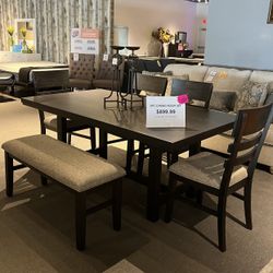 6PC Dining Table Set