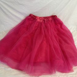 Hot Pink Tutu Skirt Women’s Barbie Barbie core