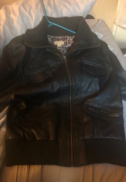 Leather jacket