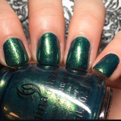 China Glaze Green With Jealousy Nail Polish 