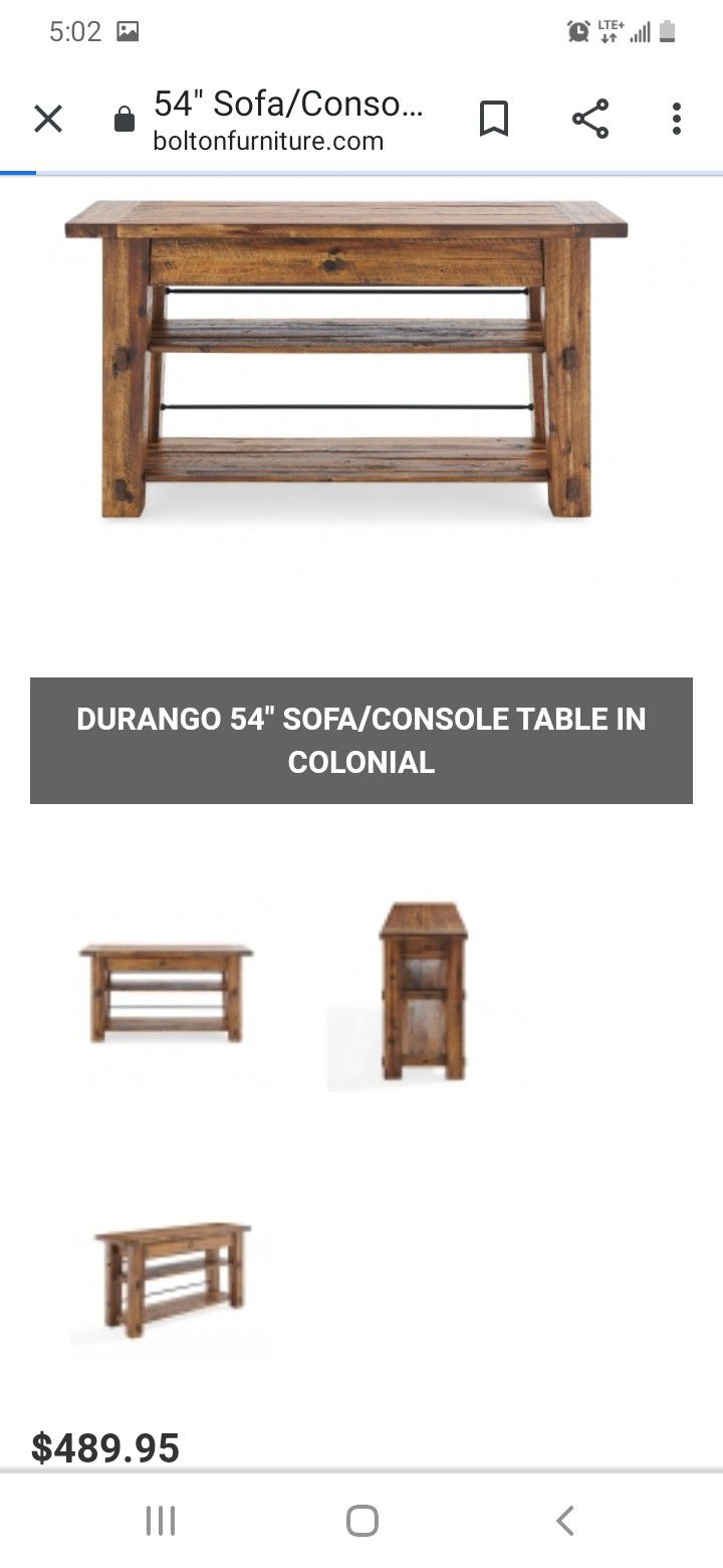 Console/ Sofa Table