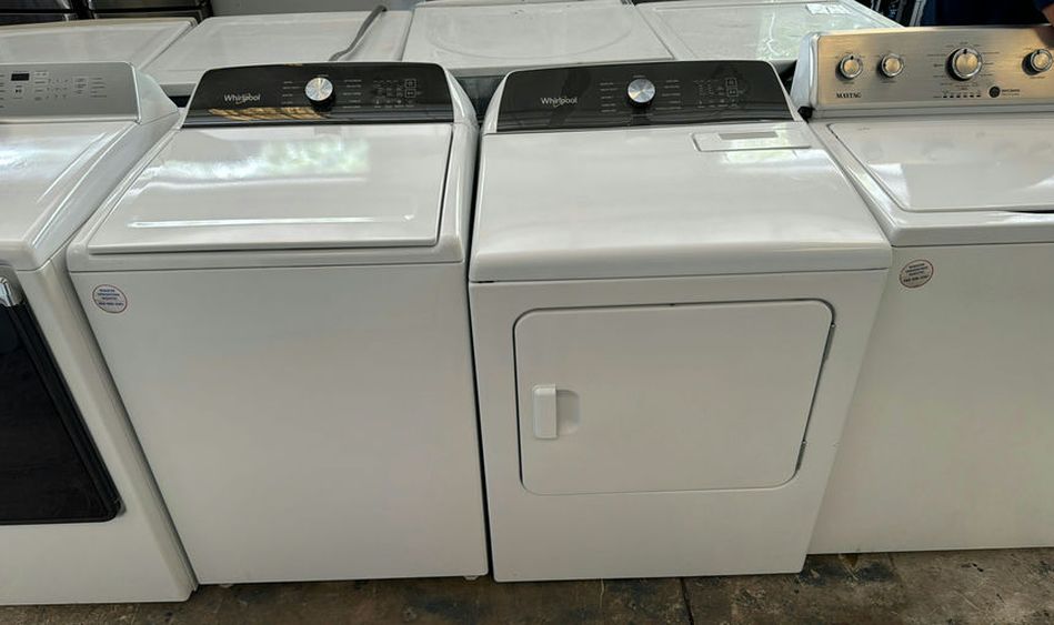 Whirlpool Basic Washer Dryer Set (Top Load Washer & Dryer Set) - Basic Dryer, Top Load