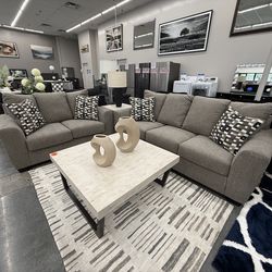 2 PC SOFA AND LOVESEAT