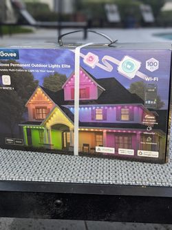 BRAND NEW! Govee 100 Ft. Permanent Outdoor Lights