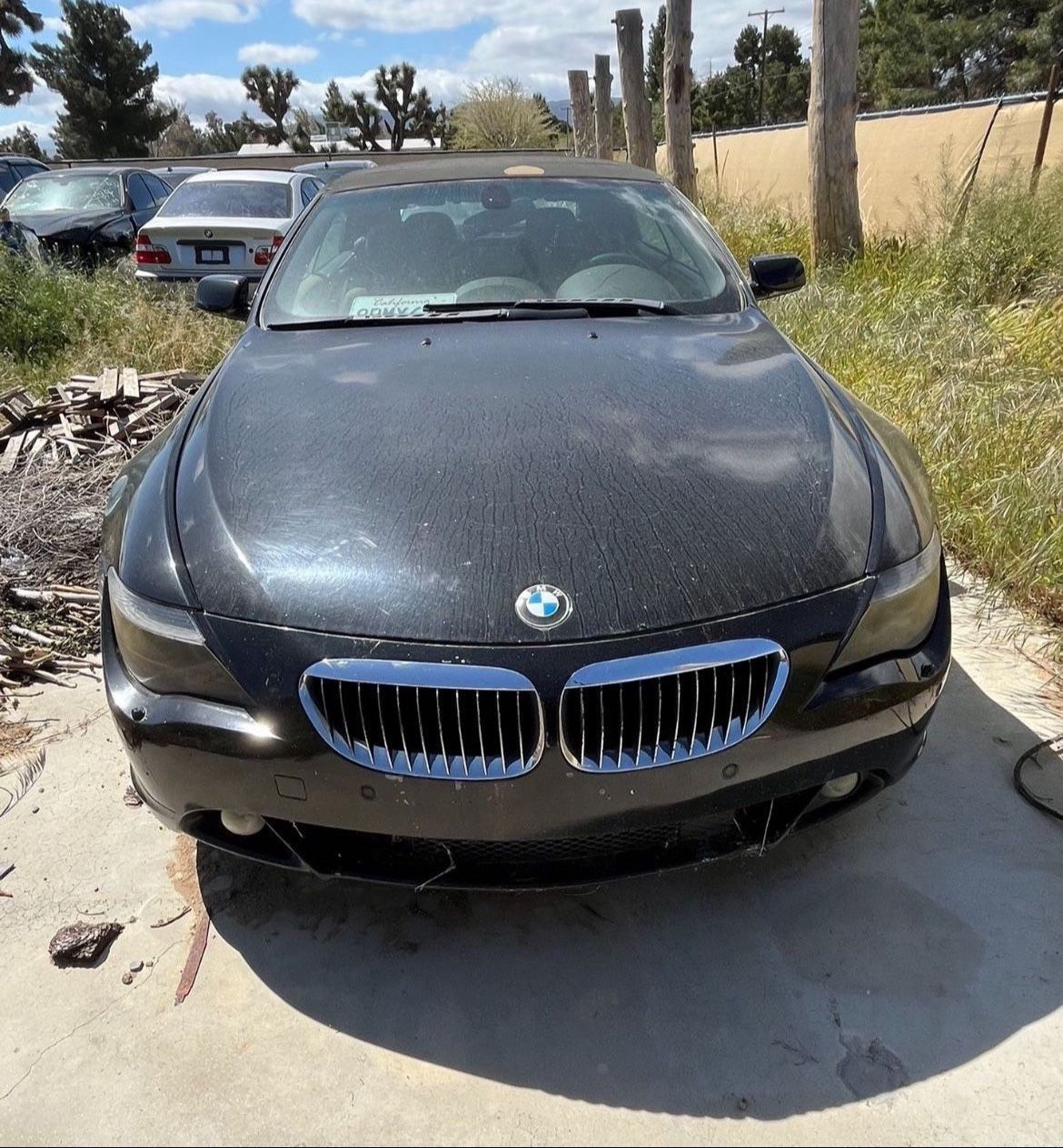 2006 To 2010 Bmw 650i Convertible E64 Parts