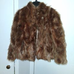 Fur Coat Size Small