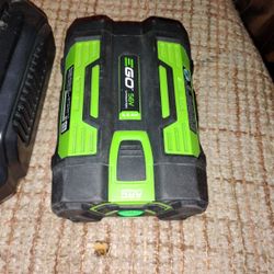 EGO 56v Battery/ Charger