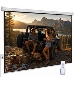 120" Motorized Projector Screen