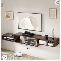 Floating TV stand
