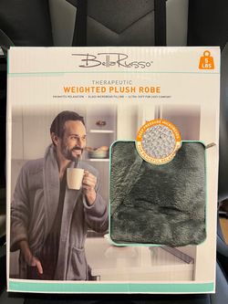 Bella Russo Therapeutic Weighted Plush Robe 5 lbs