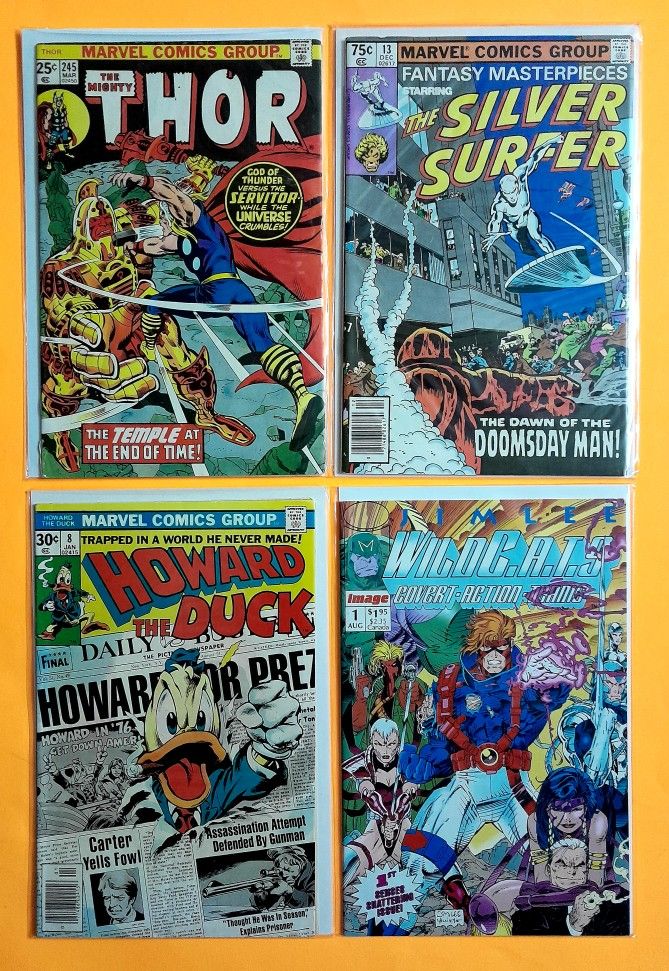 BUNCH OF COMIC BOOKS ALL FOR...