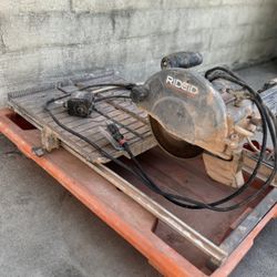 RIGID Tile Saw R4030 7’
