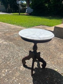 Marble Top Side Table