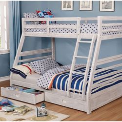 Twin/ Full Bunk Bed 