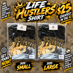 Life Hustlers Shirt (Was $35 On Sale For $25, Sale Ends On Soon)