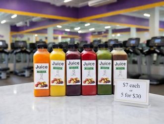 Fresh Natural Juices $7