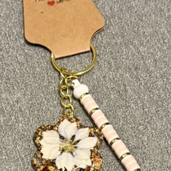 Flower Keychain 