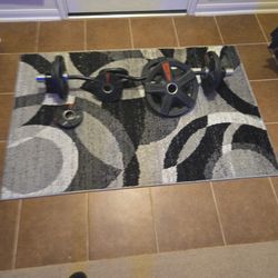 Xmark  95 Pound Curlbar Set