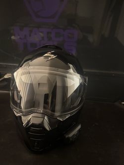 Scorpion Full-Face Motorcycle Helmet Black