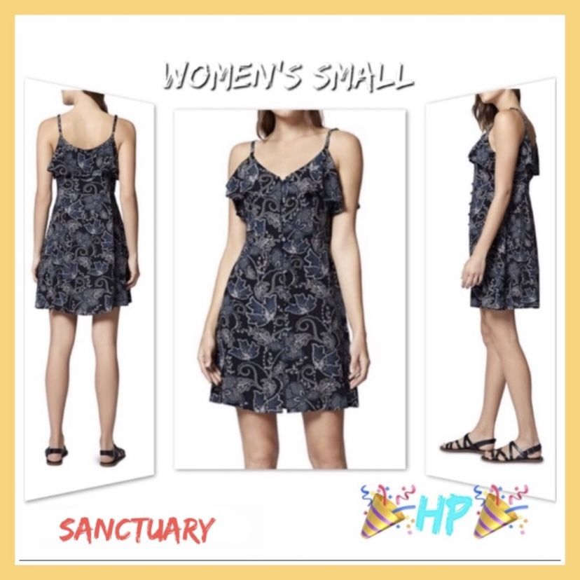 NWT Womens Designer Sanctuary Floral Dress Sz:S