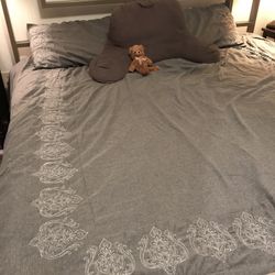 King-size IKEA bed frame