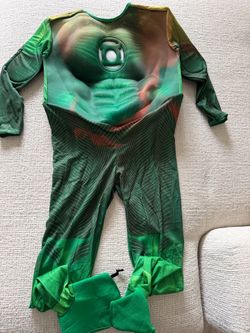 Green Lantern kids costume size M 5-7