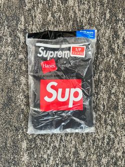 Black supreme boxers size small