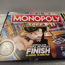 Monopoly Speed Game New In Box