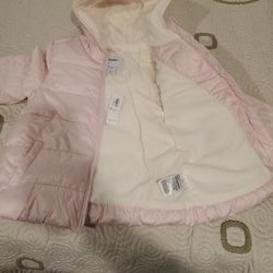 Old Navy New Puffer Pink Jacket