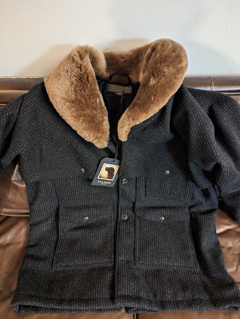 Filson Lined Mackinaw Wool Packer Coat XL 2022 Limited Edition for Sale