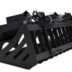 BRAND NEW! SKID STEER: Rock Grapple Bucket 72"