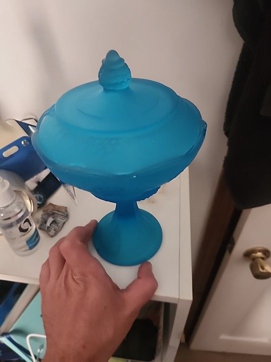 Vintage Blue Glass