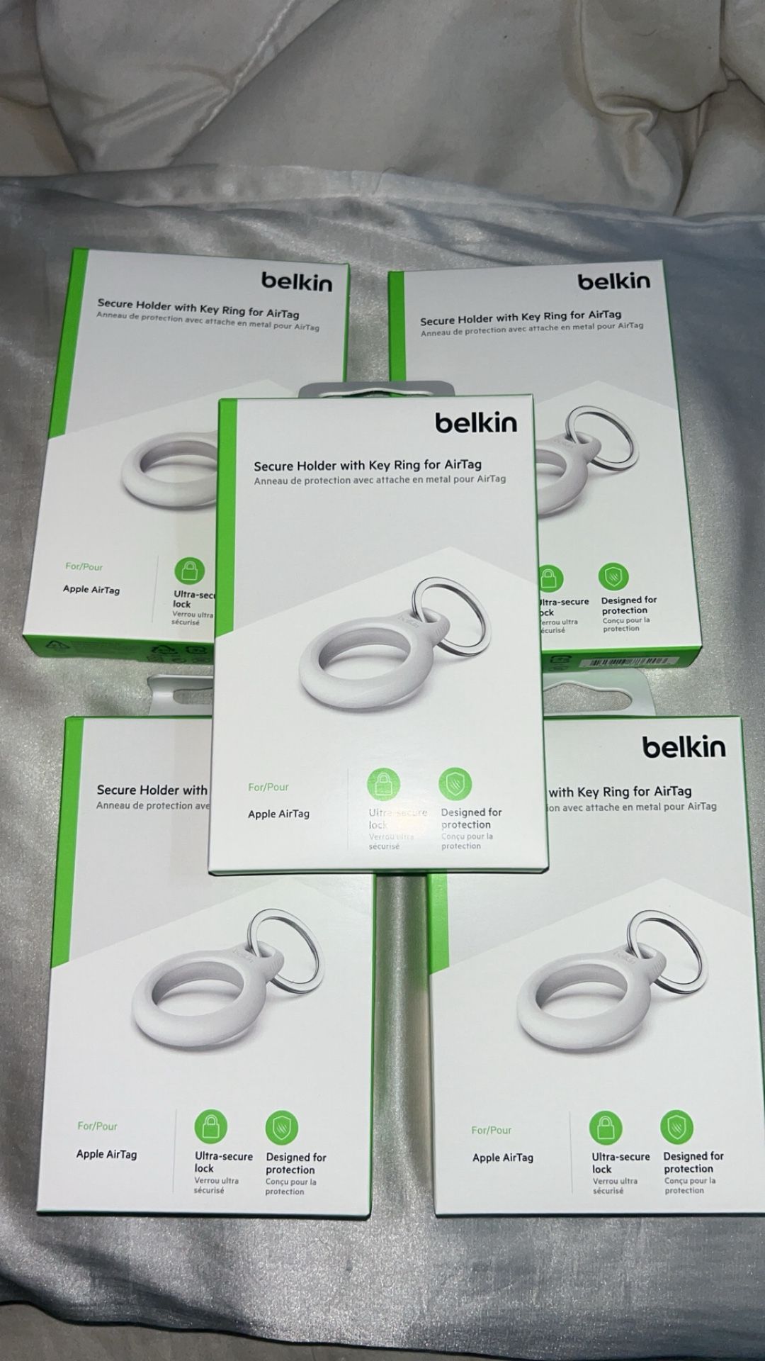 Belkin Secure Holder With Key Ring For AirTag