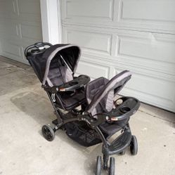 Baby Trend Sit And Stand Two Seat Stroller 
