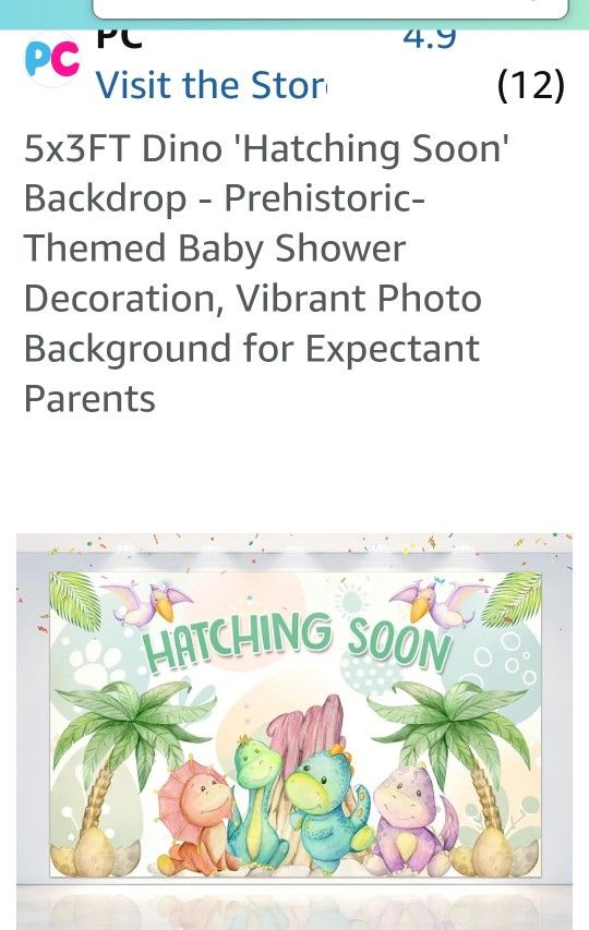 BABY SHOWER Poster/Banner