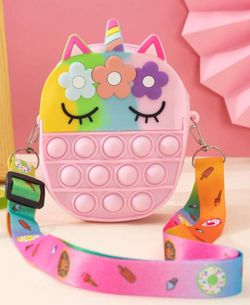 Little Girls Unicorn Cross Body Bag