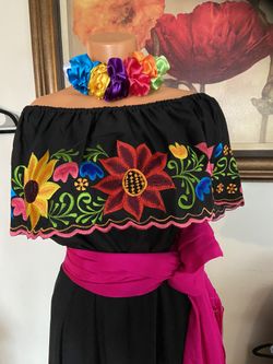 Plus Size Embroidered Mexican Dress for Sale in Norwalk, CA - OfferUp