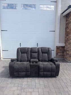 manual reclining sofa